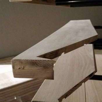 Coperture di scale e gradini in parquet